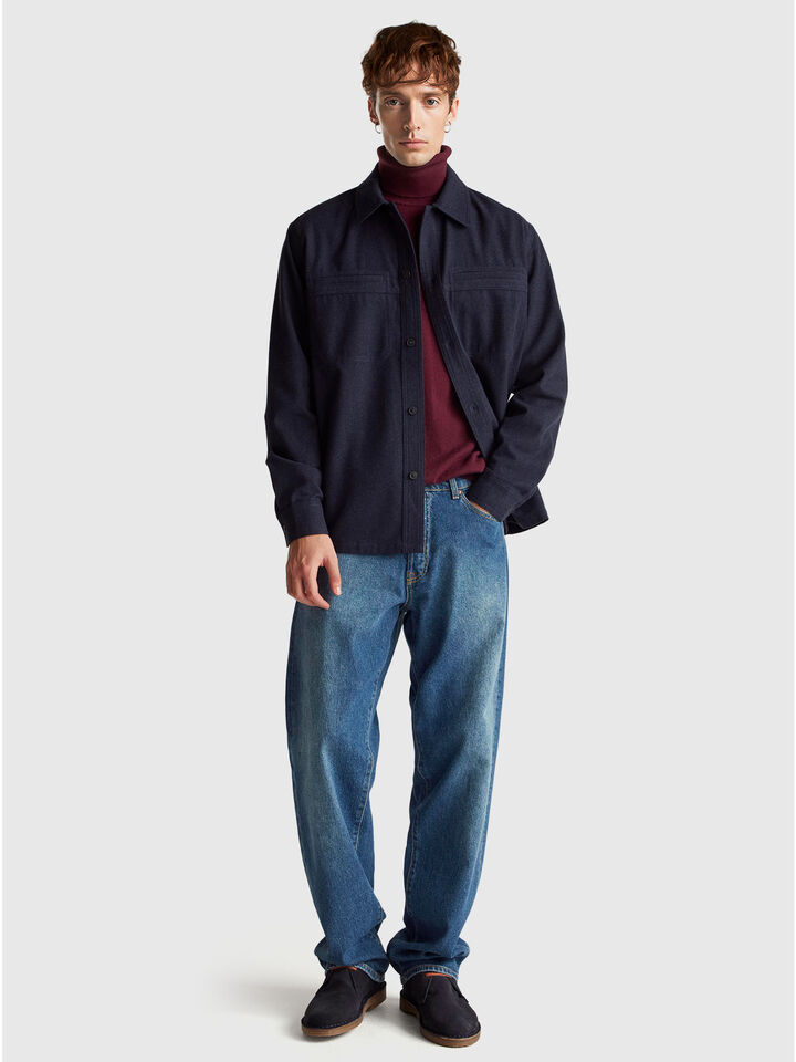 TURTLE NECK SWEATER Hombre image number 3